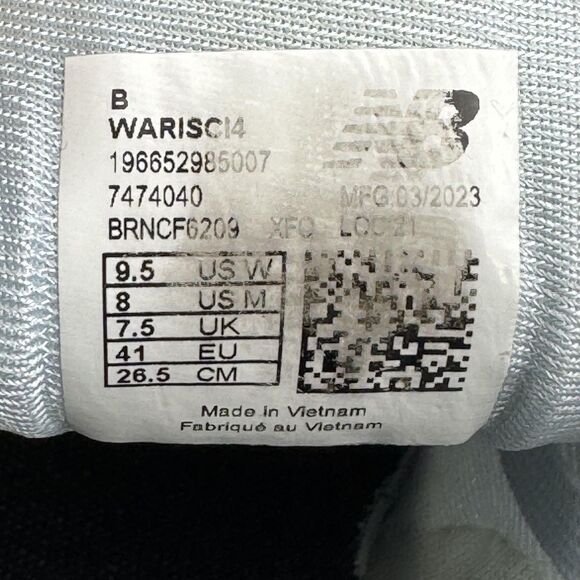 New Balance Fresh Foam Arishi v4 Shoes Womens Size 9.5 White Running WARISCI4 - Picture 9 of 9